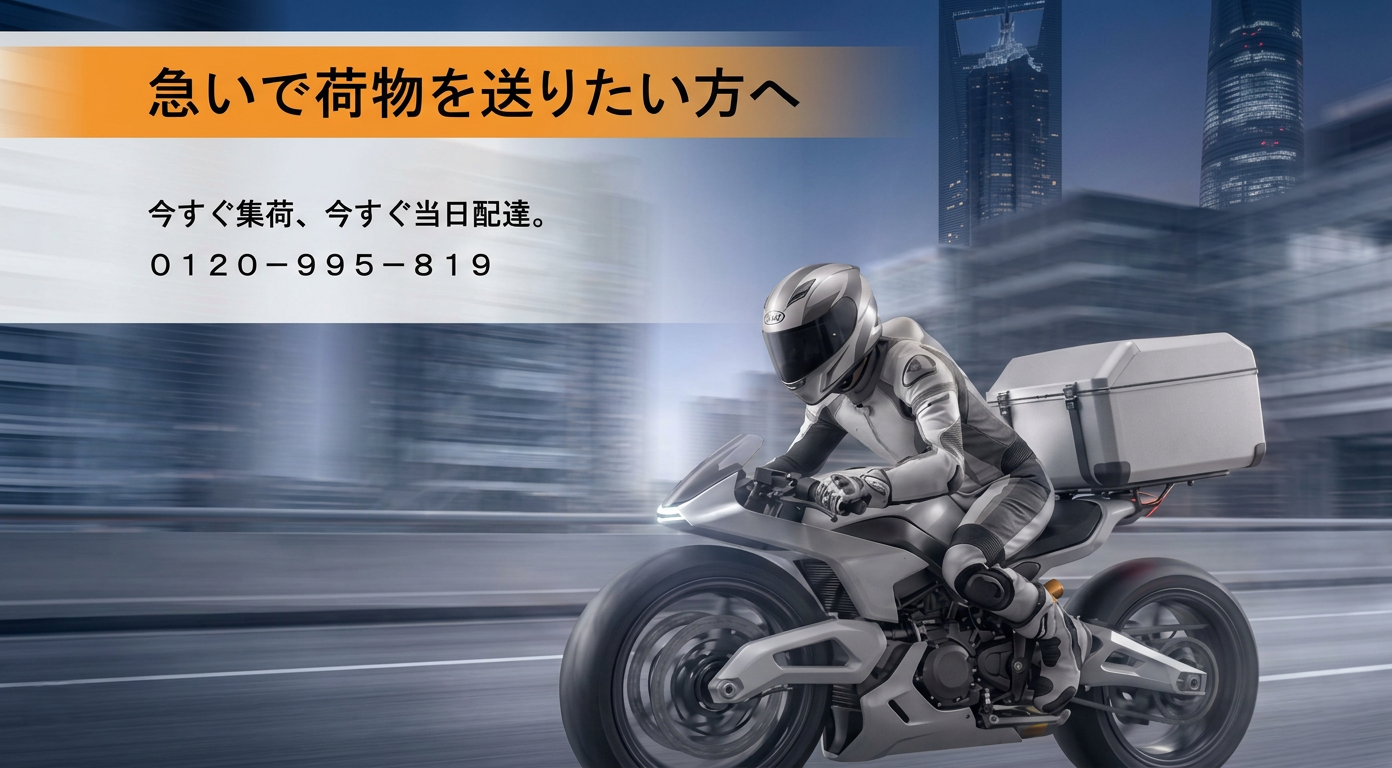 急いで荷物を送りたい方へ